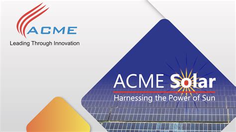 Acme Solar Plant