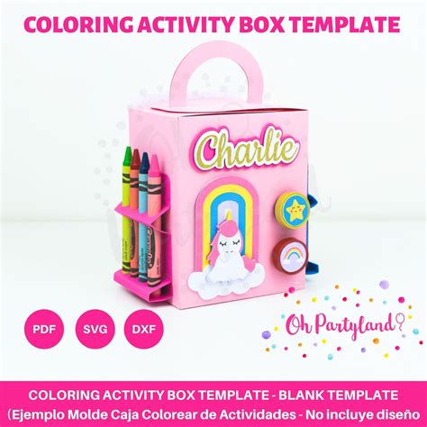 Activity Box Template