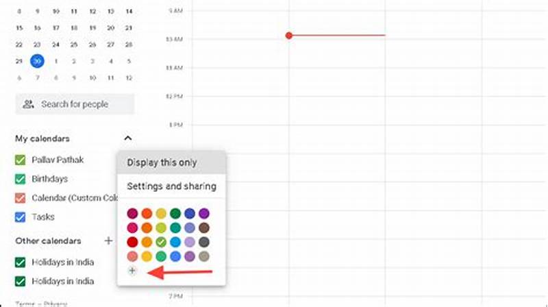 Add Color Labels To Google Calendar
