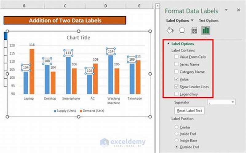Add Data Labels To Chart In Excel