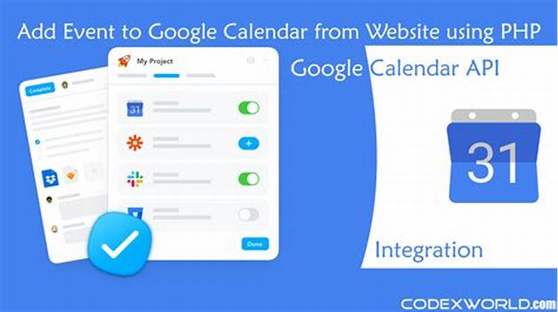 Add Event To Google Calendar Using Php