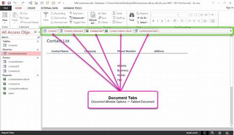 Add Tab Control To Access Form
