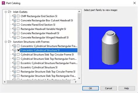 Add To Parts Catalog Civil 24