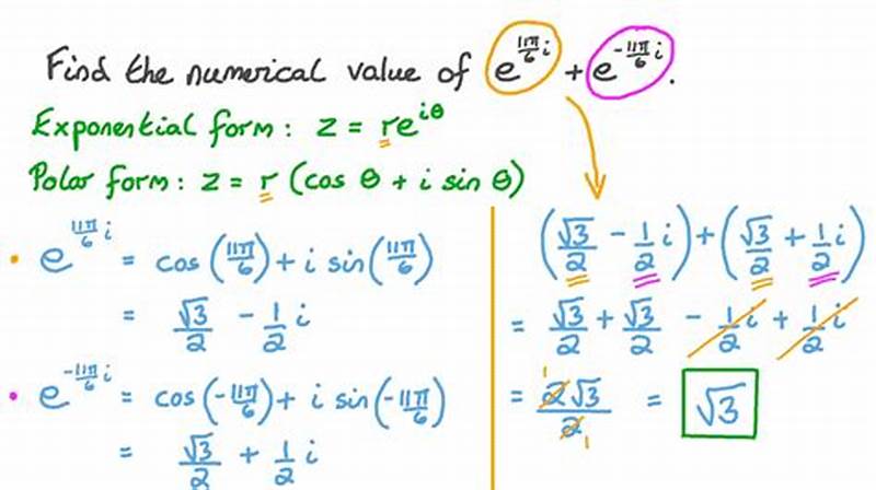 Adding Complex Numbers In Exponential Form