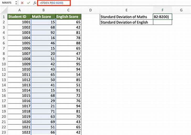 Adding Standard Deviation Coloring In Excel