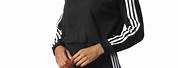 Adidas Sweater Black with White Stripes