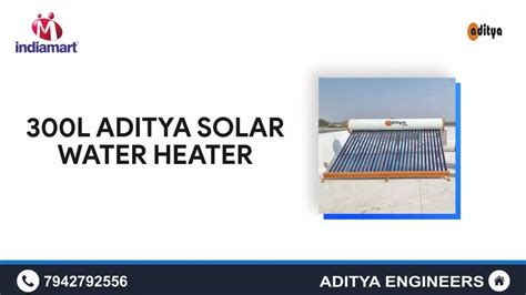 Aditya Solar water heater