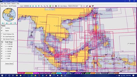 Admiralty Digital Chart Catalogue Update