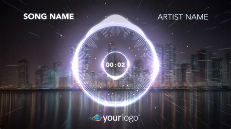 Adobe After Effects Music Visualizer Template Free