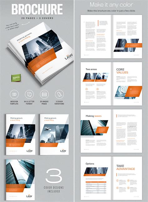 Adobe Indesign Brochure Templates