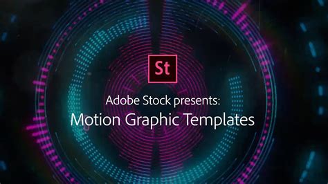 Adobe Stock Motion Graphics Templates