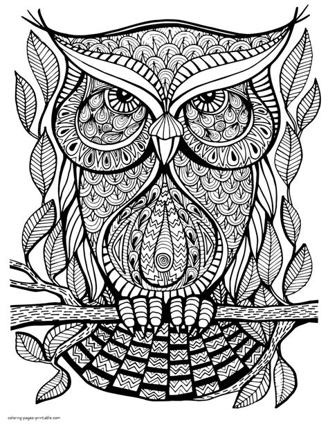 Adult Coloring Sheet Printable