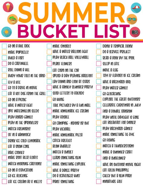 Bucket List Ideas