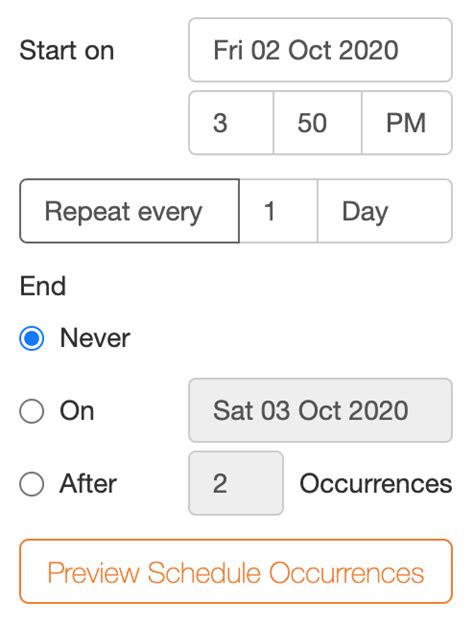 Advantages Of Using Templates For Repeating Schedules