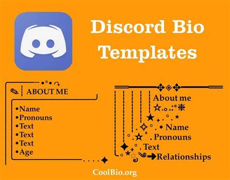 Aesthetic Discord Bio Template Copy And Paste