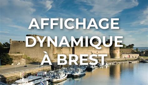Affichage à Brest