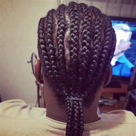 Afro Braids and European Extentions