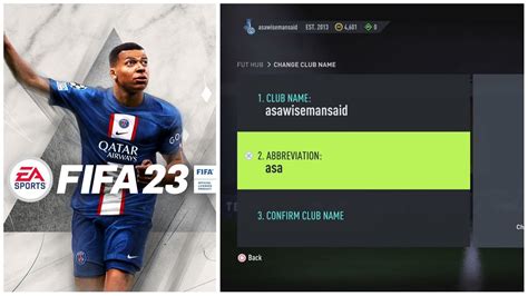 After Catalogue How To Switch Fifa Club Name