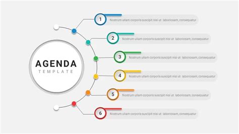 Agenda Slide Template