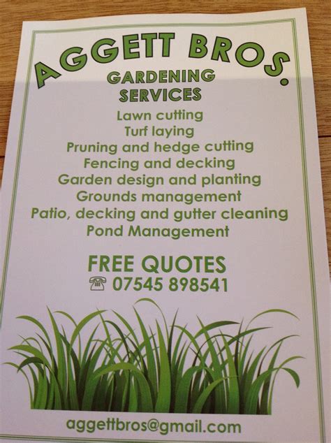 Aggett Bros Gardening and Grounds Maintenance