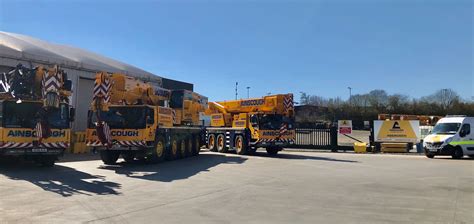 Ainscough Crane Hire and James Jack - Aberdeen Depot