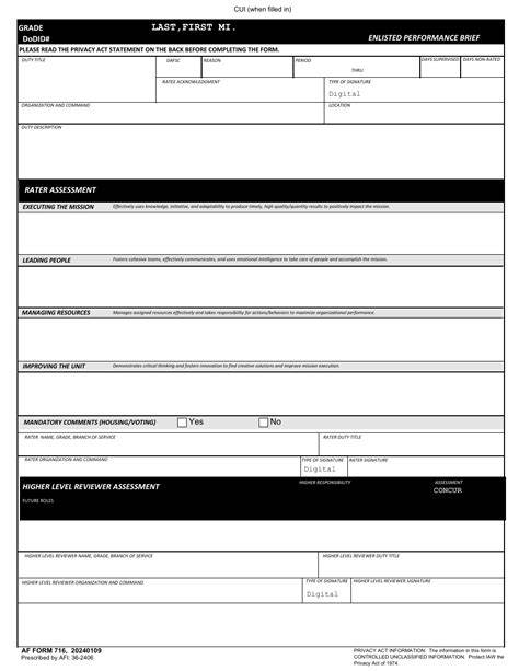 Air Force Epb Template