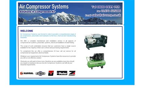 Air compressor Systems