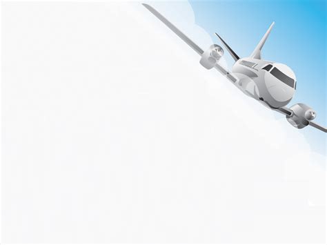 Airplane Ppt Template
