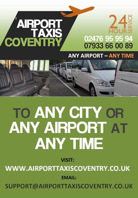 Airport Taxis and Transfers Coventry