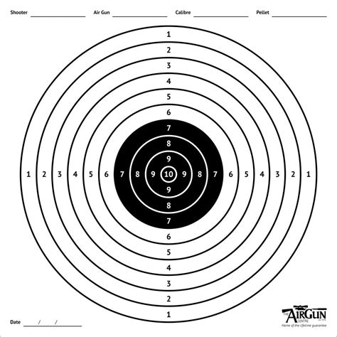 Airsoft Target Printable