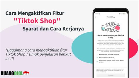 Aktifkan TikTok Shop