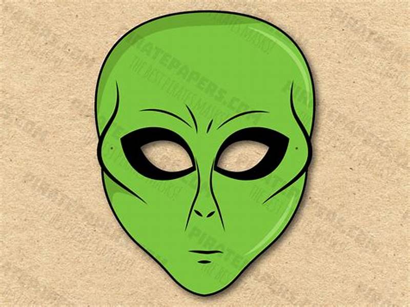 Alien Face Printable