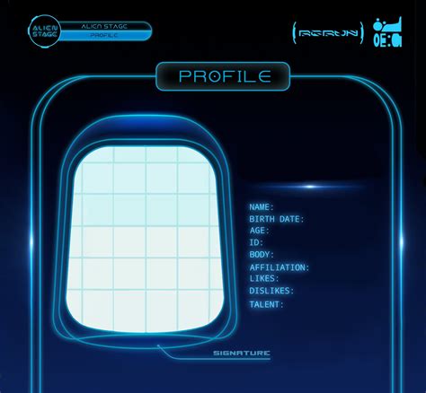 Alien Stage Profile Template