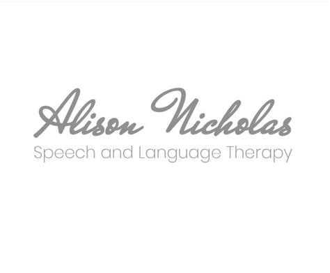 Alison Nicholas Speech & Language