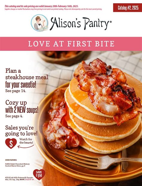 Alisons Pantry Catalog