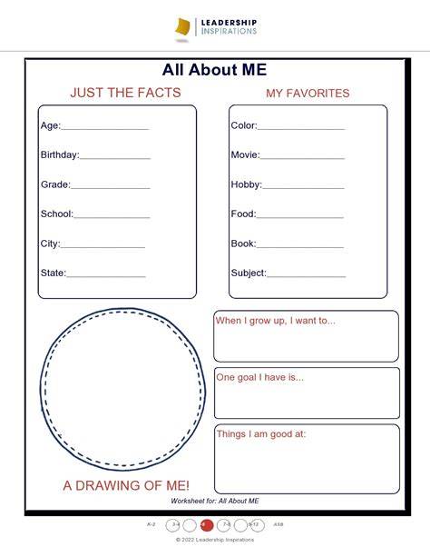 All About Me Free Templates