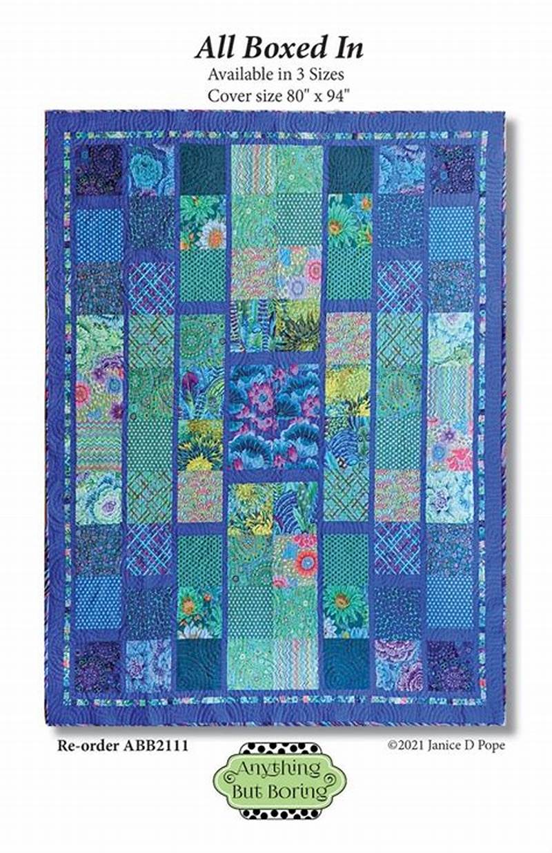 All Boxed In Quilt Pattern