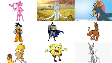 All Cartoon Characters 14 Years Old Style Comparison Chart