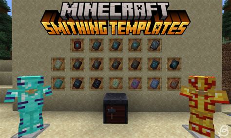 All Smithing Templates Minecraft