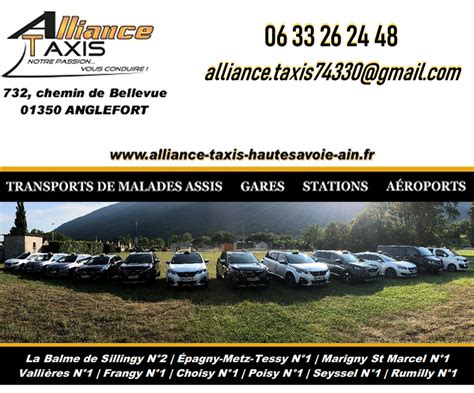 Alliance Taxis à Anglefort