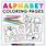 Alphabet-Coloring-Pages
