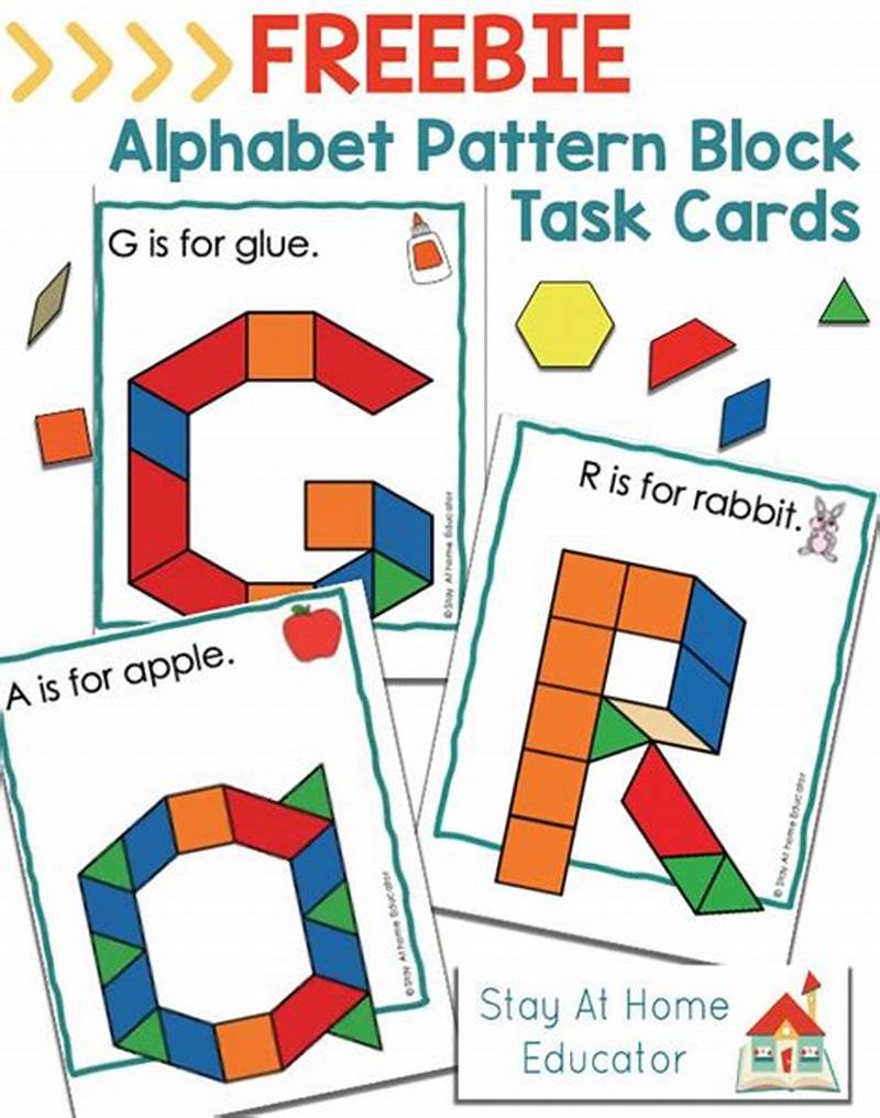 Alphabet Pattern Blocks
