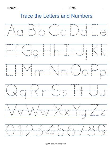 Alphabet Tracing Letters Printable