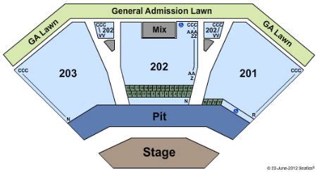 Alpine Valley Theater Seating Chart