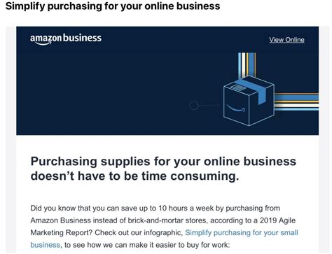 Amazon Business Account visibility