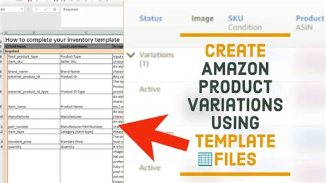 Amazon Listing Template