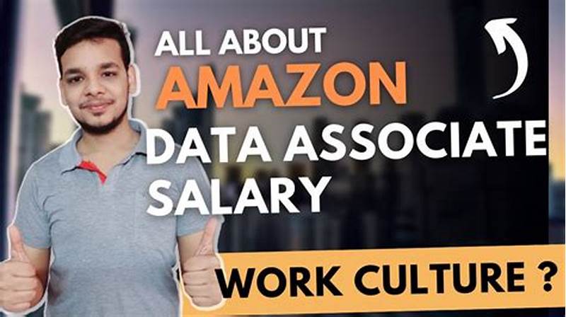 Amazon Machine Learning Data Associate Salary