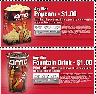 Amc Loews Coupons Printable