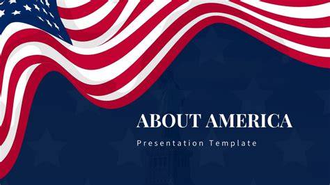 America Powerpoint Template