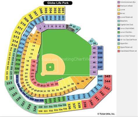 Ameriquest Field Seating Chart